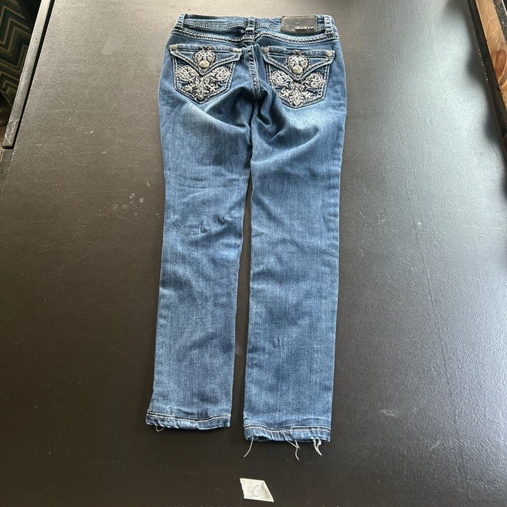 Vintage y2k rare designer grace LA jeans